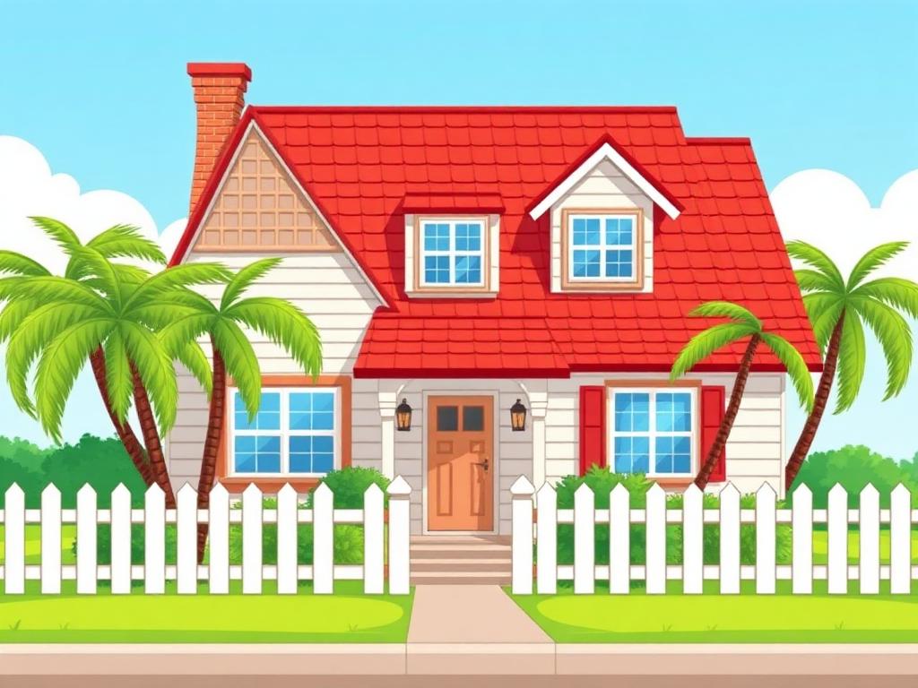 Custom-built home + $100K cash + new car